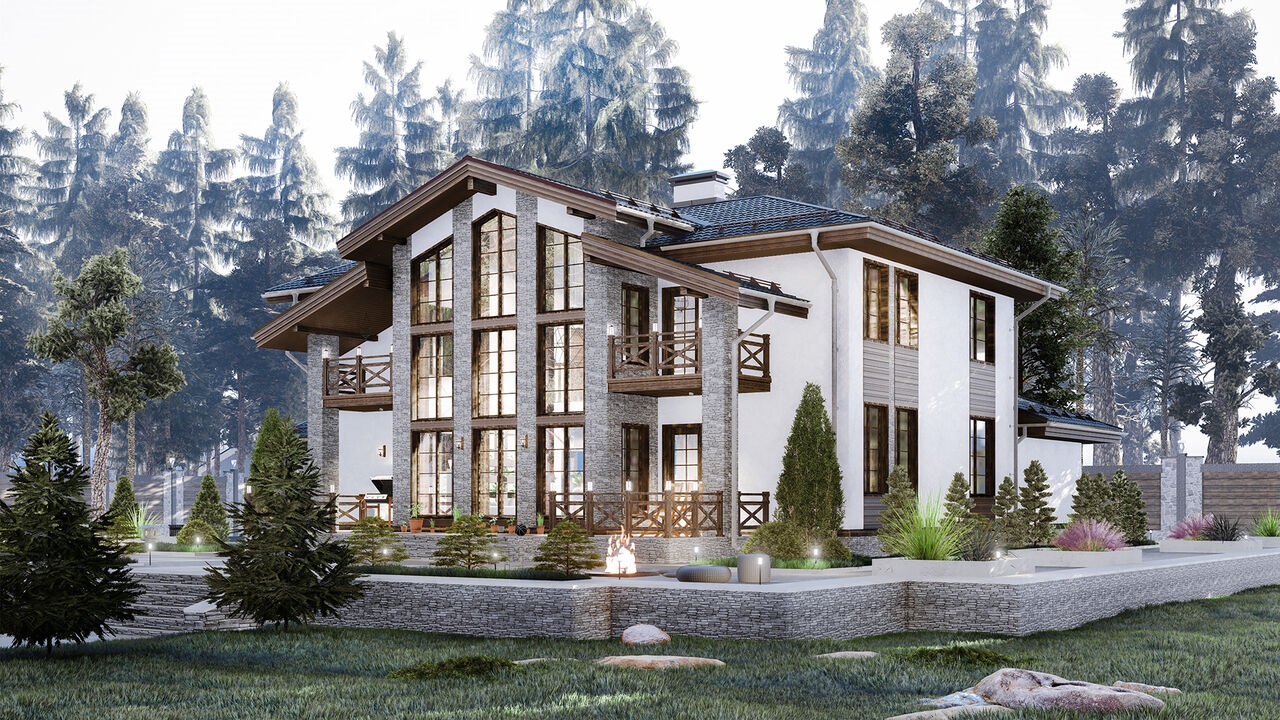 Проект Шале Монтро