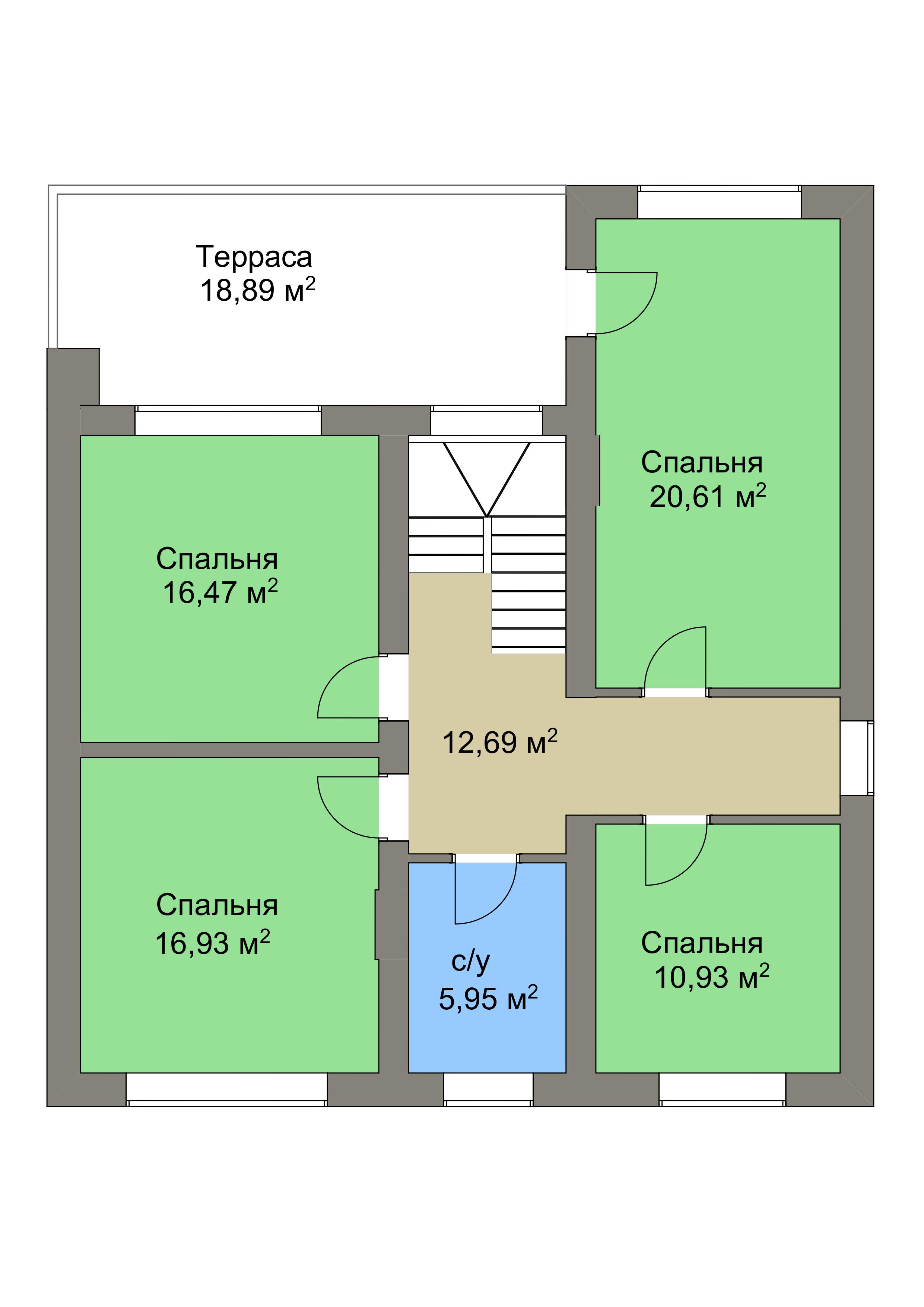Планировка проекта Родос