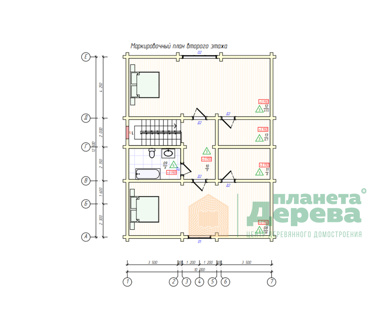 Планировка проекта Д-3 Планировка проекта Д-3