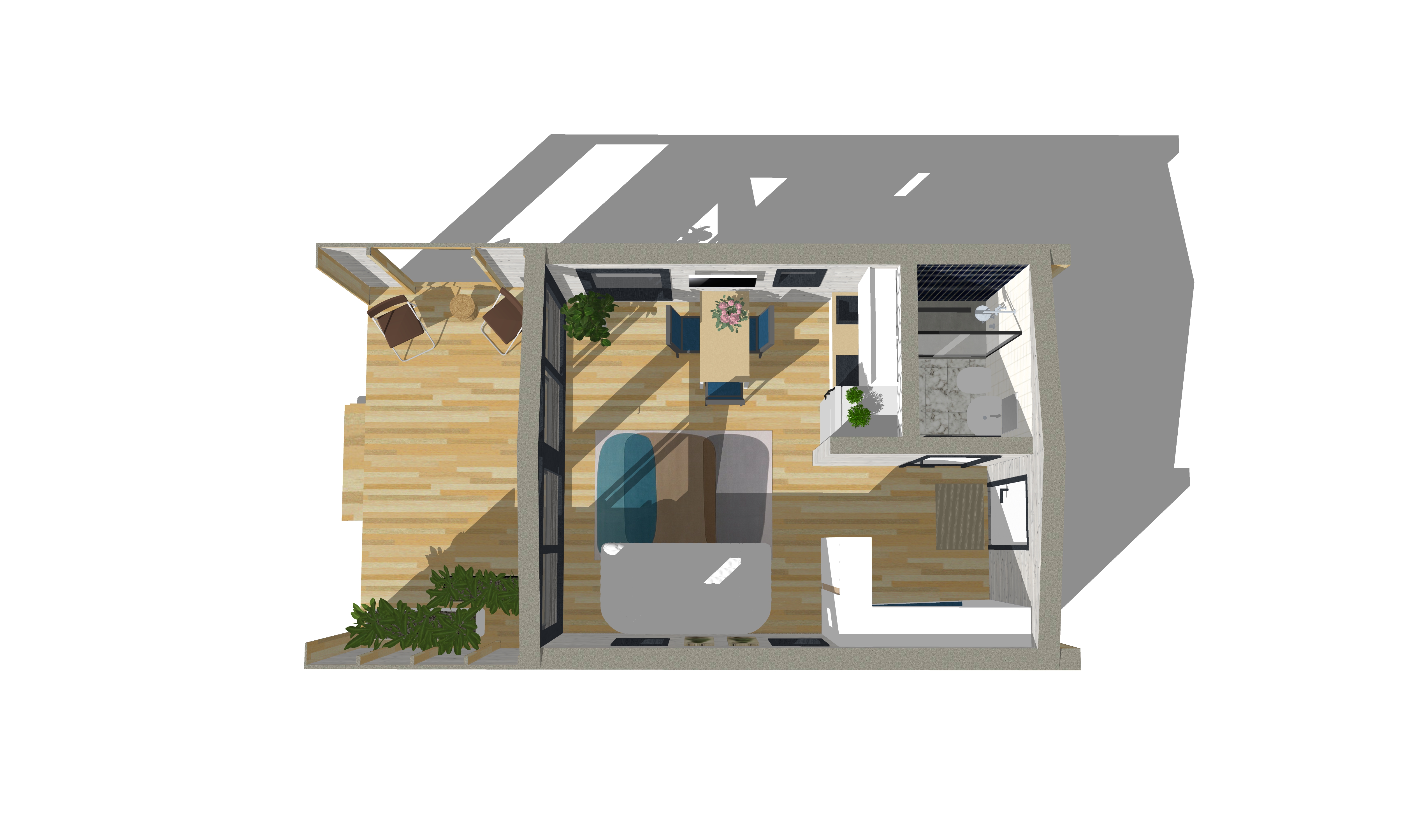 Планировка проекта Барн 3 Планировка проекта Барн 3