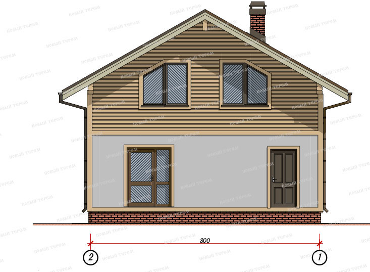Проект Комфорт 120 кв. м, изображение-2 Проект Комфорт 120 кв. м, изображение-2