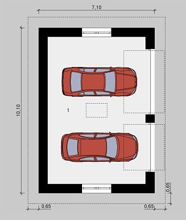 Планировка проекта ГР-3023 Планировка проекта ГР-3023