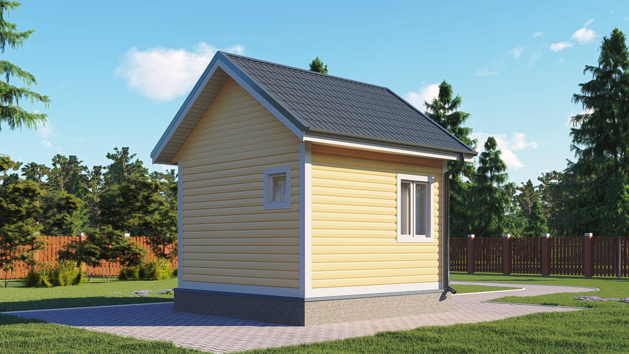 Проект Баня 4х4, изображение-3 Проект Баня 4х4, изображение-3