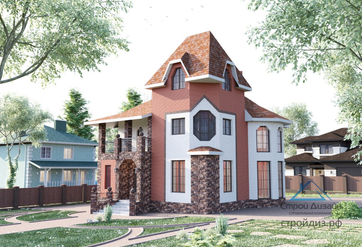 Проект Дом с террасой 05-58