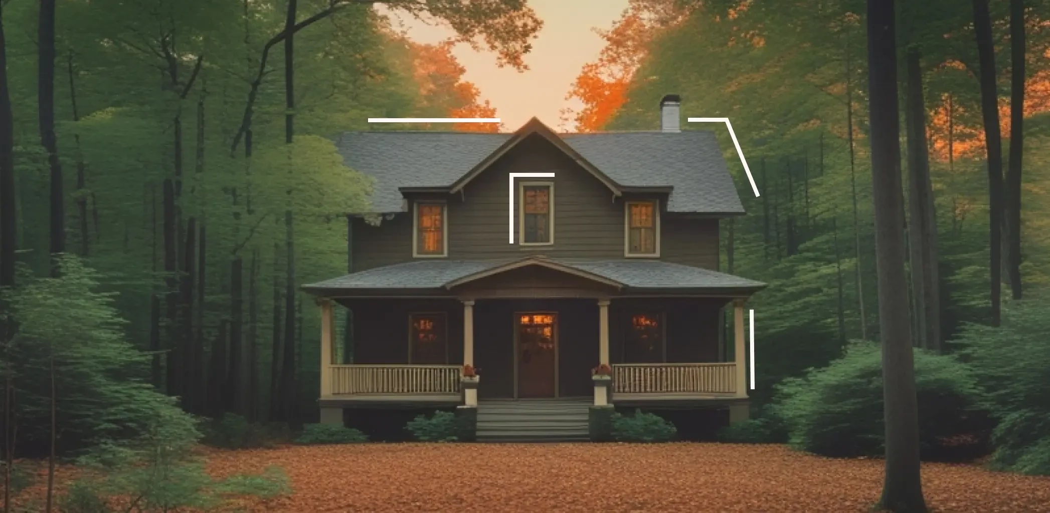 Как построить дом в лесу и можно ли это сделать