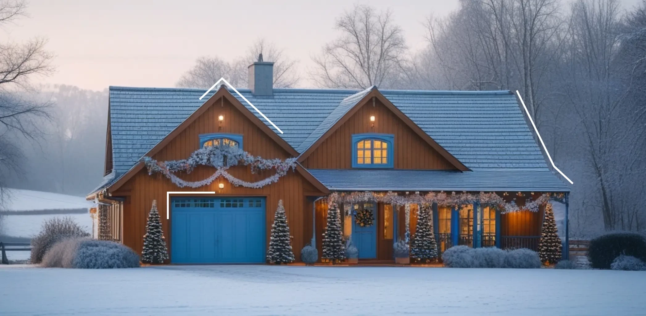 Как украсить дом к Новому Году 2026