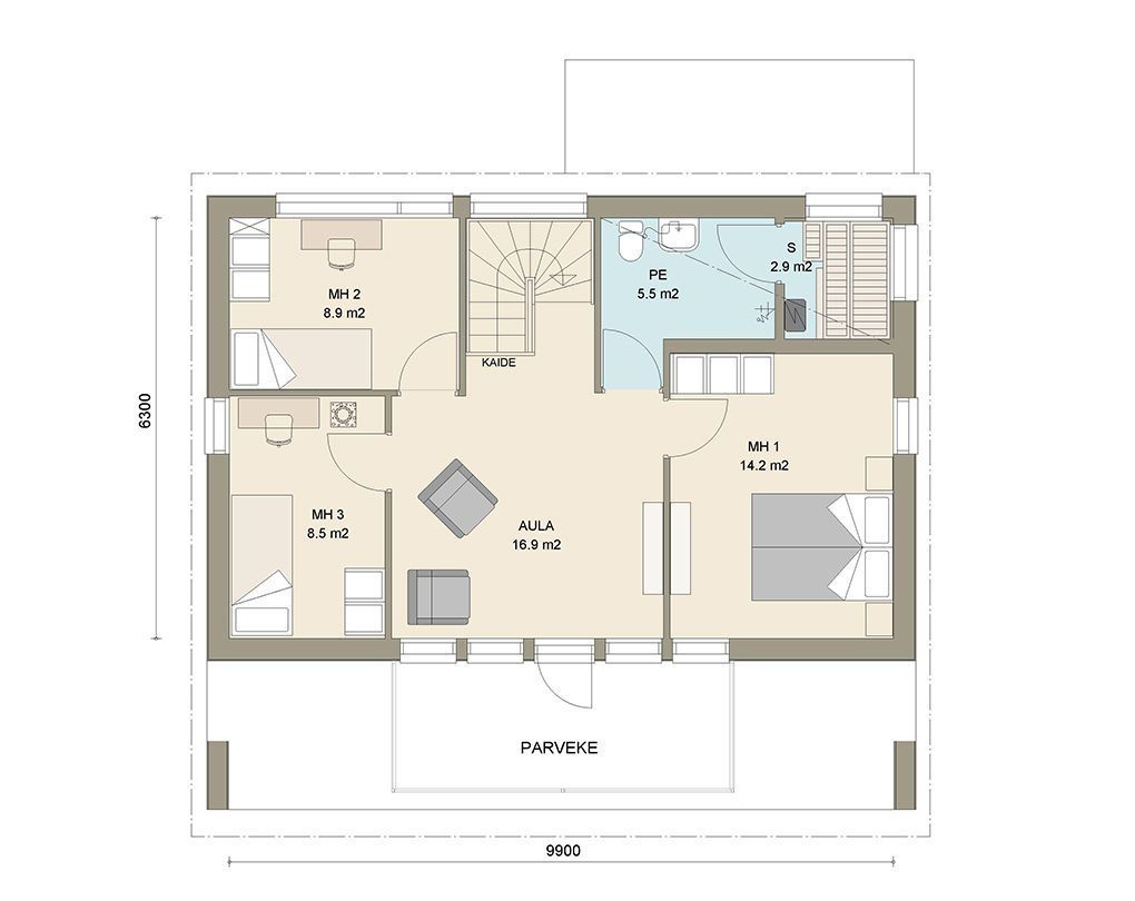 Планировка проекта Вива 118-144