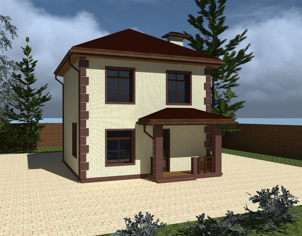 Проект Проект дома A-105, изображение-2 Проект Проект дома A-105, изображение-2