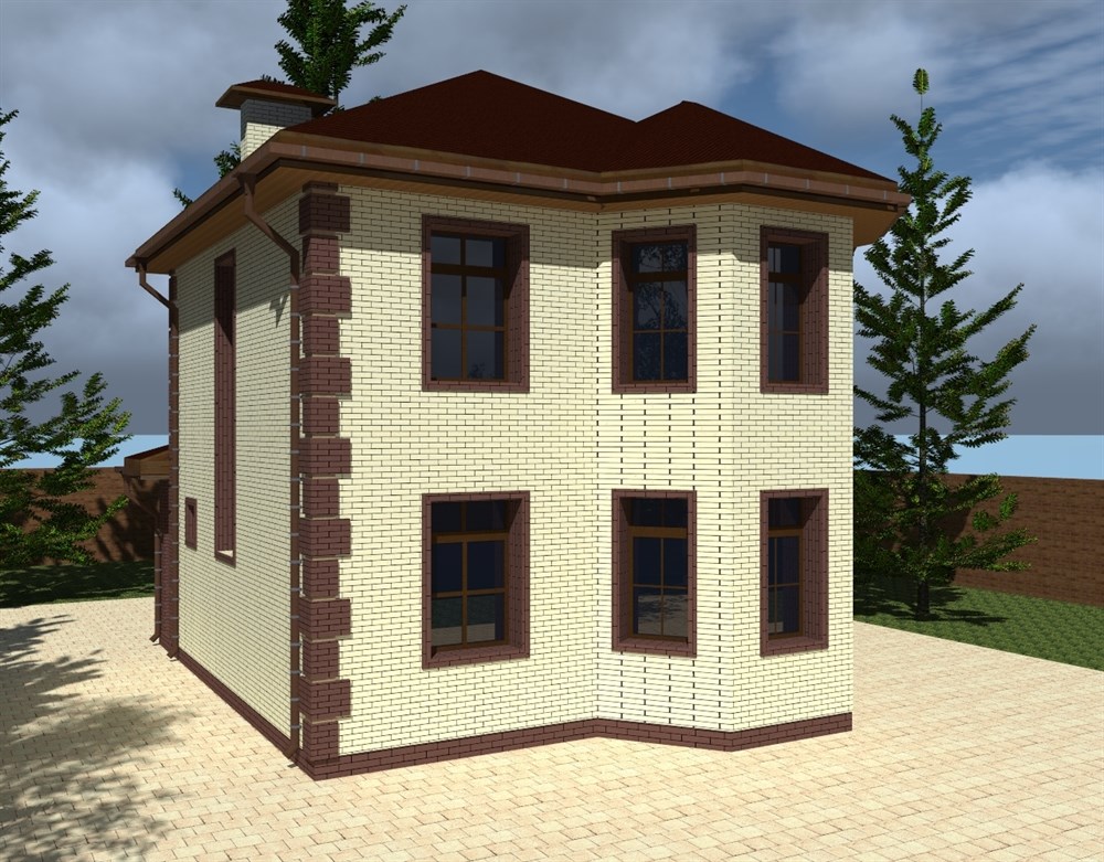 Проект Проект дома A-105, изображение-4 Проект Проект дома A-105, изображение-4