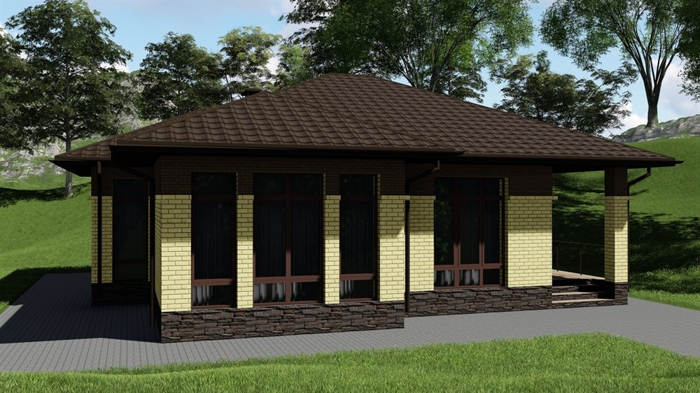 Проект Проект дома B-020, изображение-2