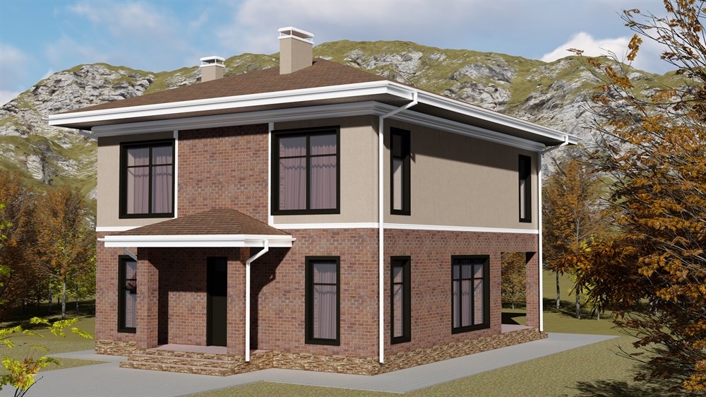 Проект Проект дома B-046, изображение-2