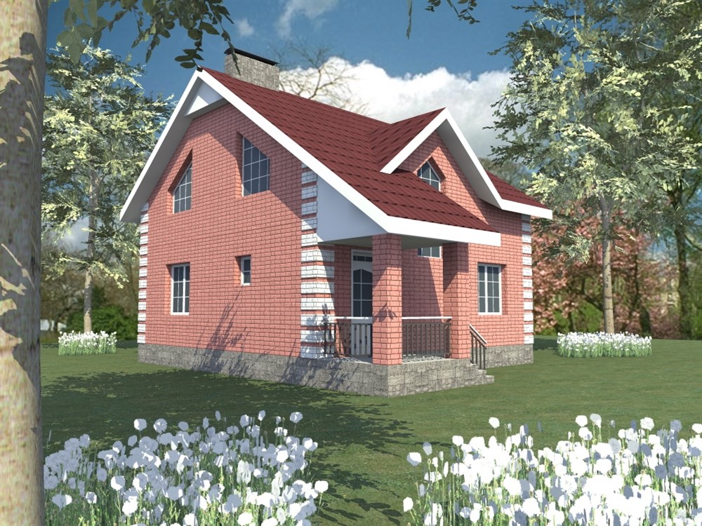 Проект Проект дома B-081, изображение-3 Проект Проект дома B-081, изображение-3