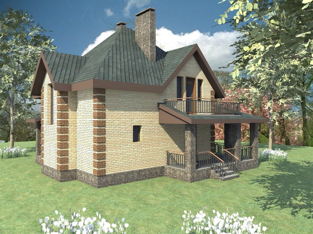 Проект Проект дома B-078, изображение-2 Проект Проект дома B-078, изображение-2