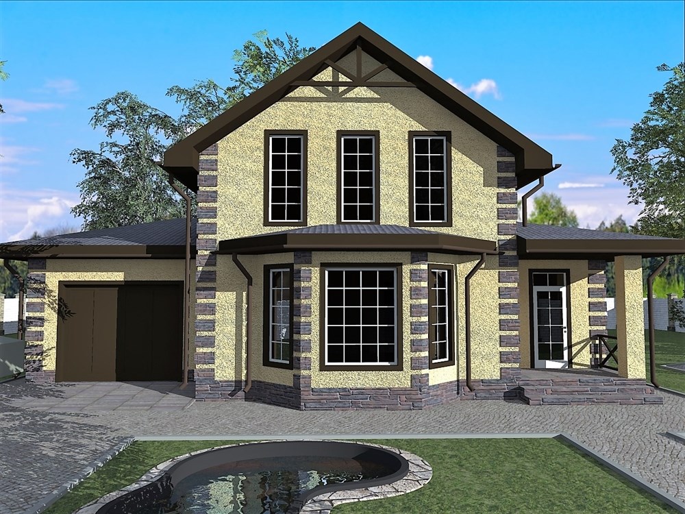 Проект Проект дома B-036