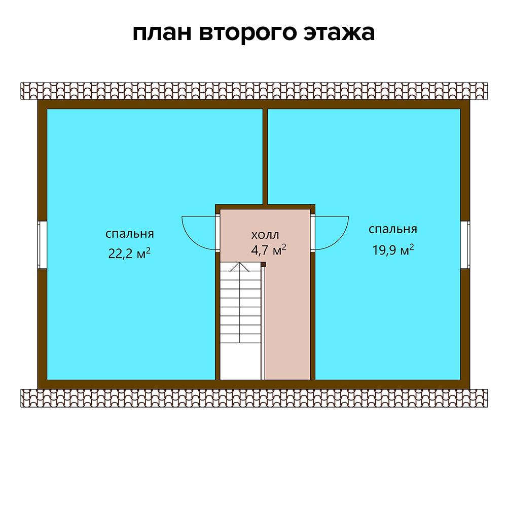 Планировка проекта КЕДР R 82, изображение-2 Планировка проекта КЕДР R 82, изображение-2
