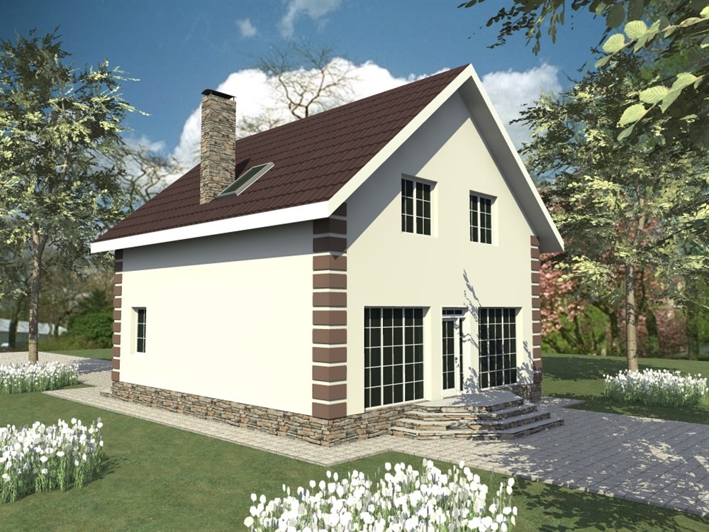 Проект Проект дома C-254, изображение-2 Проект Проект дома C-254, изображение-2