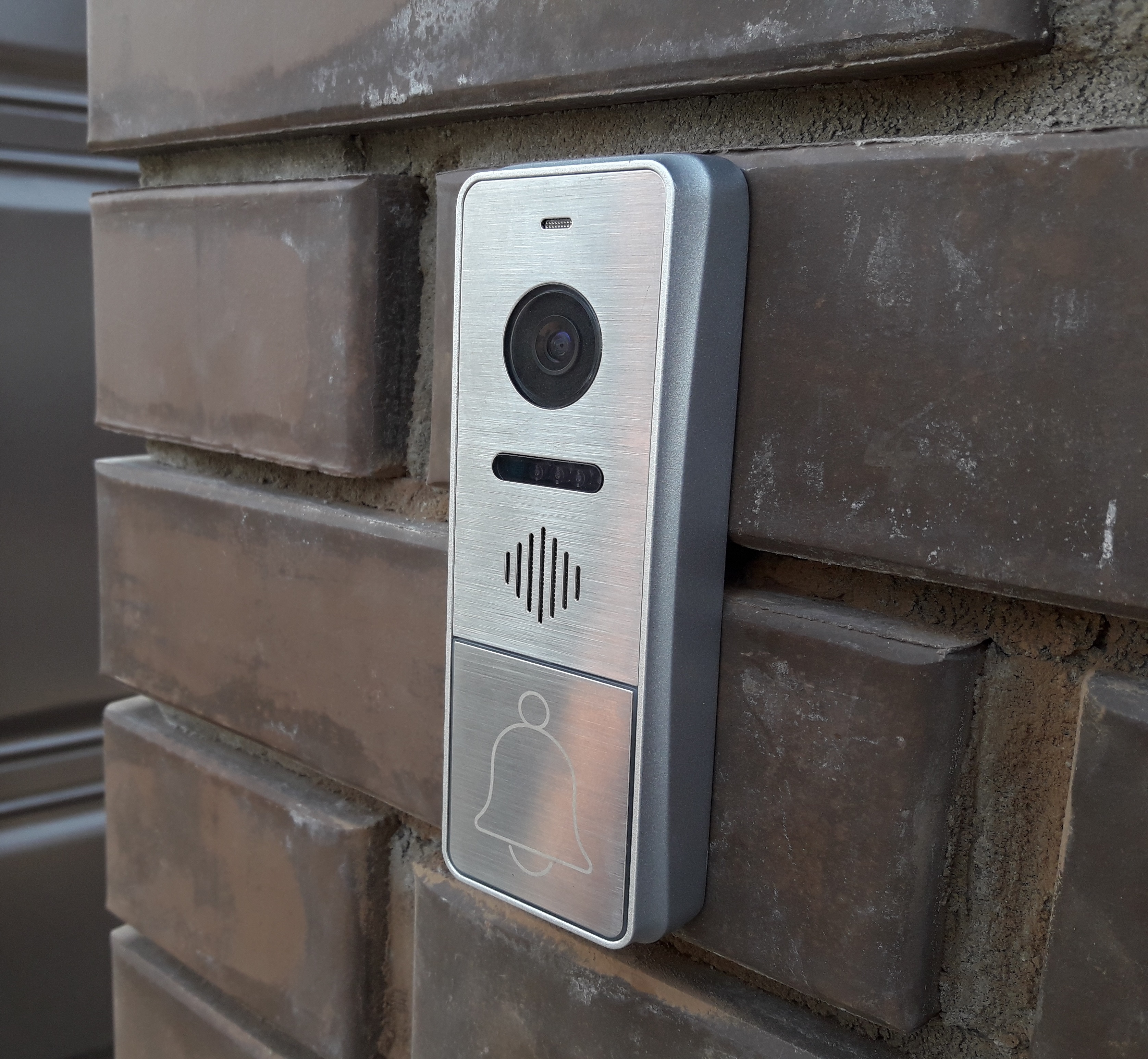 Установка видеодомофонов