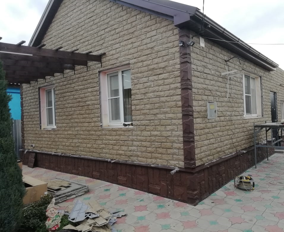 Отделка наружных стен домов