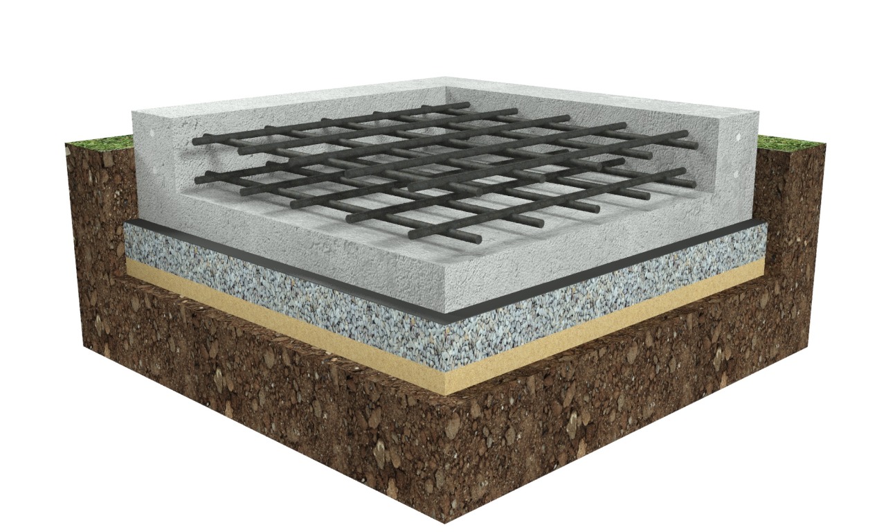 Плитный фундамент