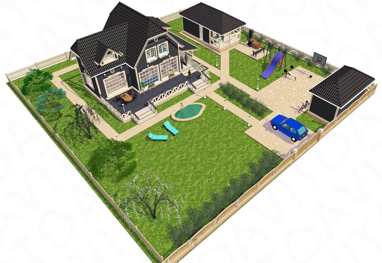 Планировка и оценка участка для строительства дома