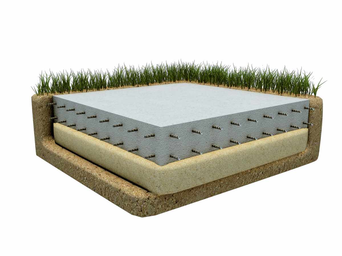 Монолитная ж/б плита