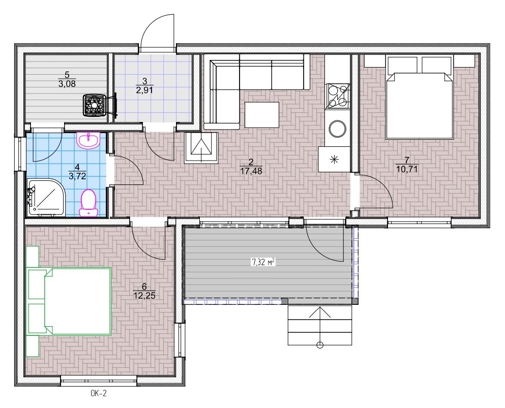 Планировка проекта Петрокрепость, изображение-2 Планировка проекта Петрокрепость, изображение-2