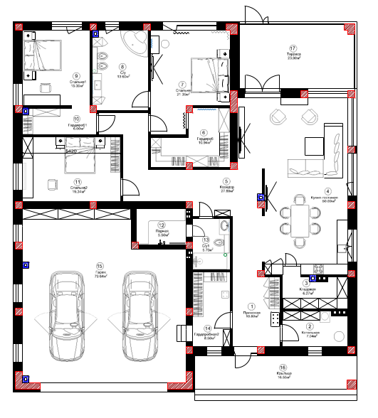 Планировка проекта SG-9