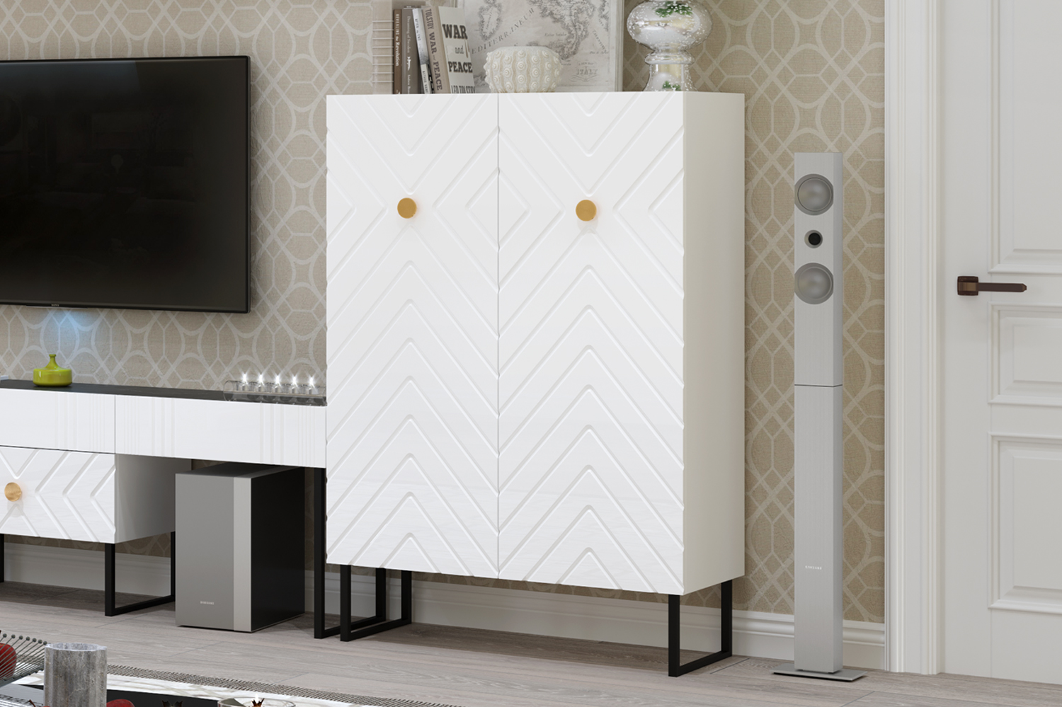 Шкаф низкий Марсель