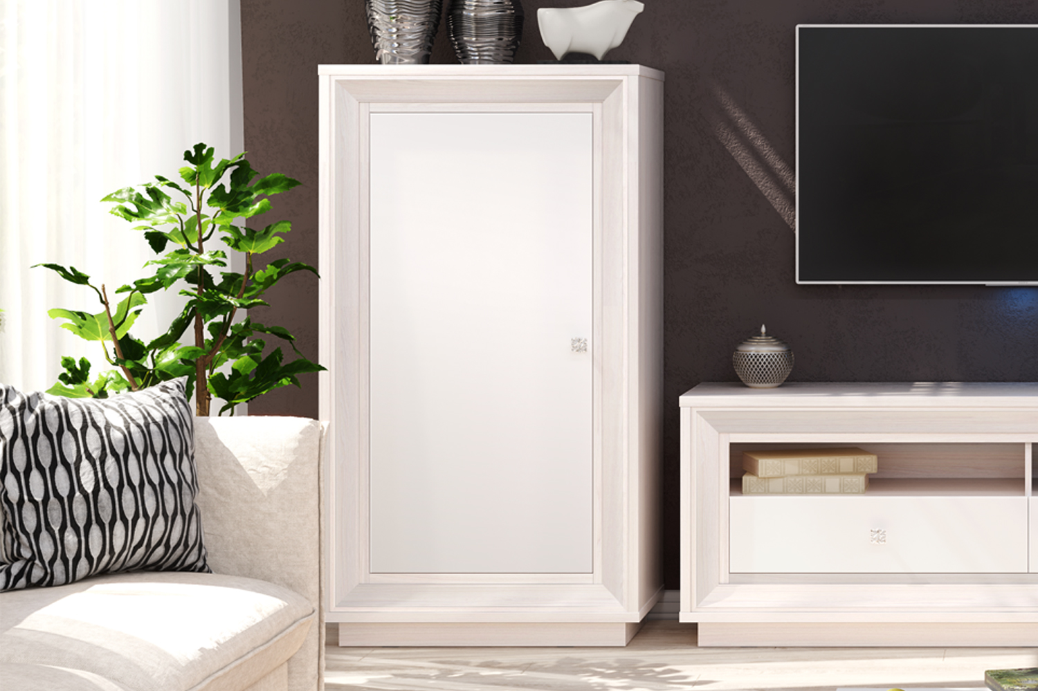 Шкаф 776 низкий Прато