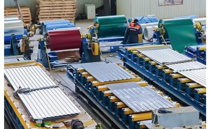 Производство кровельных материалов.