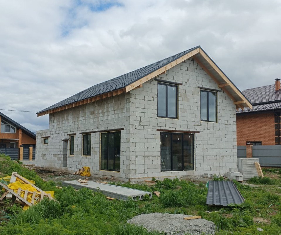 Возведение конструкций из сибита