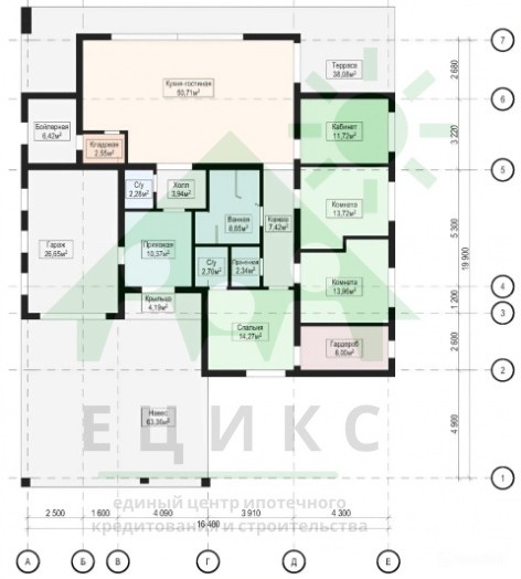 Планировка проекта С032 Планировка проекта С032