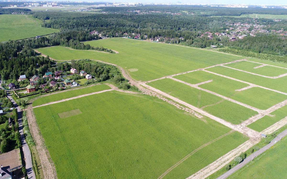 Услуги по подбору земельных участков и домов 