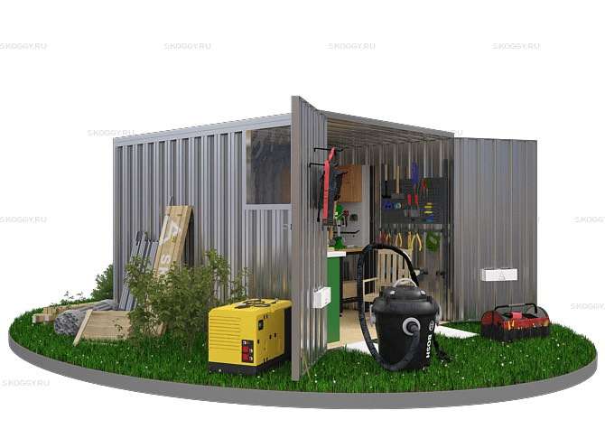 Проект Контейнер для хранения с окном, изображение-2 Проект Контейнер для хранения с окном, изображение-2