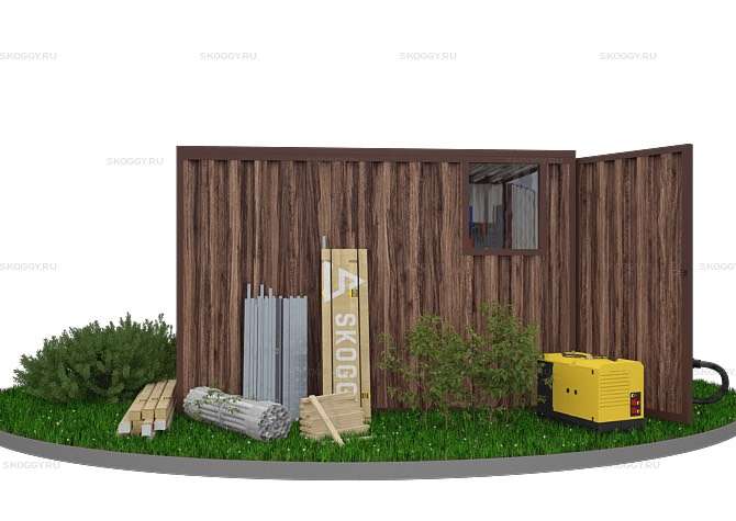 Проект Контейнер для хранения с окном, изображение-3 Проект Контейнер для хранения с окном, изображение-3