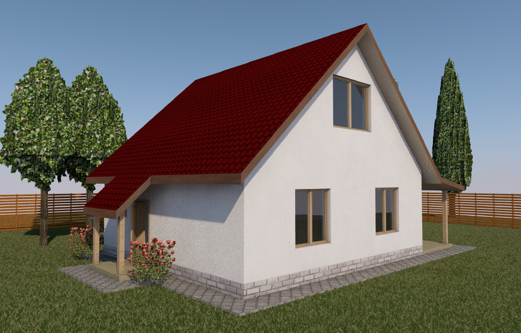 Проект Дом с мансардой, изображение-3