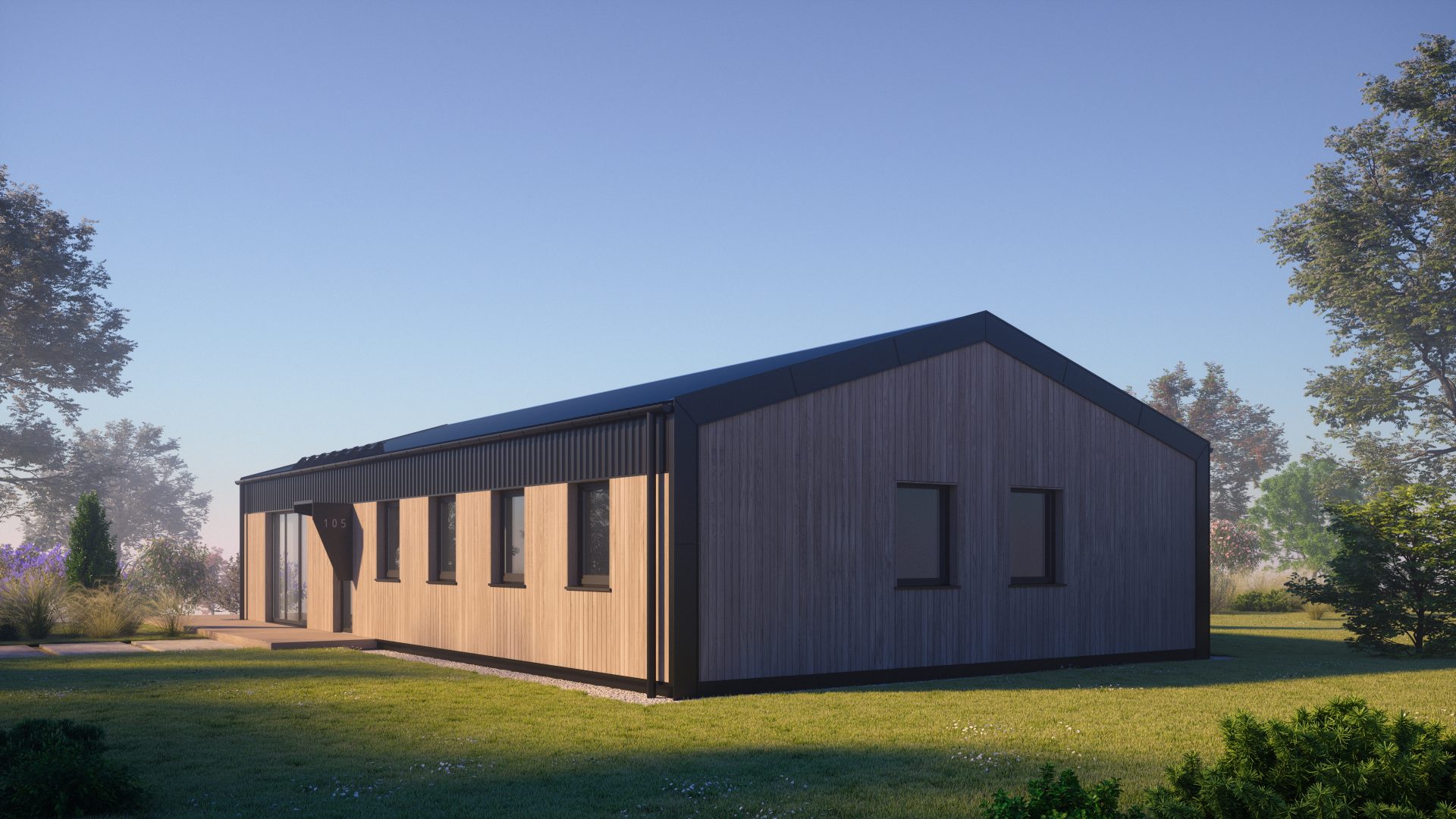 Проект Проект дома "BARN105", изображение-3 Проект Проект дома "BARN105", изображение-3