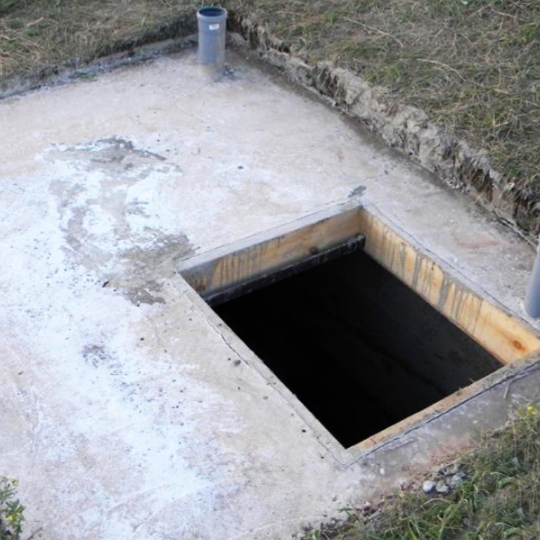 Погреб монолитный бетонный