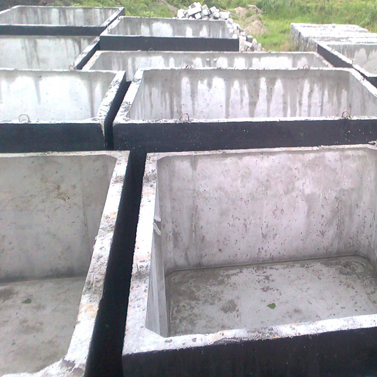 Погреб монолитный бетонный