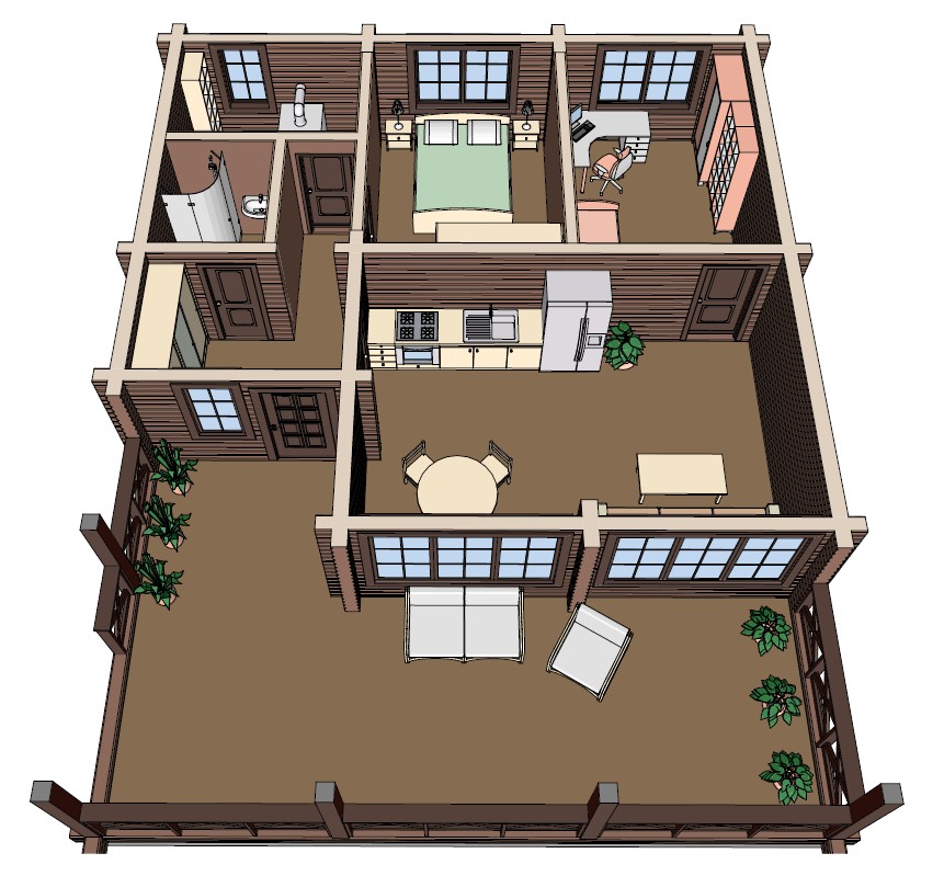 Планировка проекта КБ1-89 Планировка проекта КБ1-89