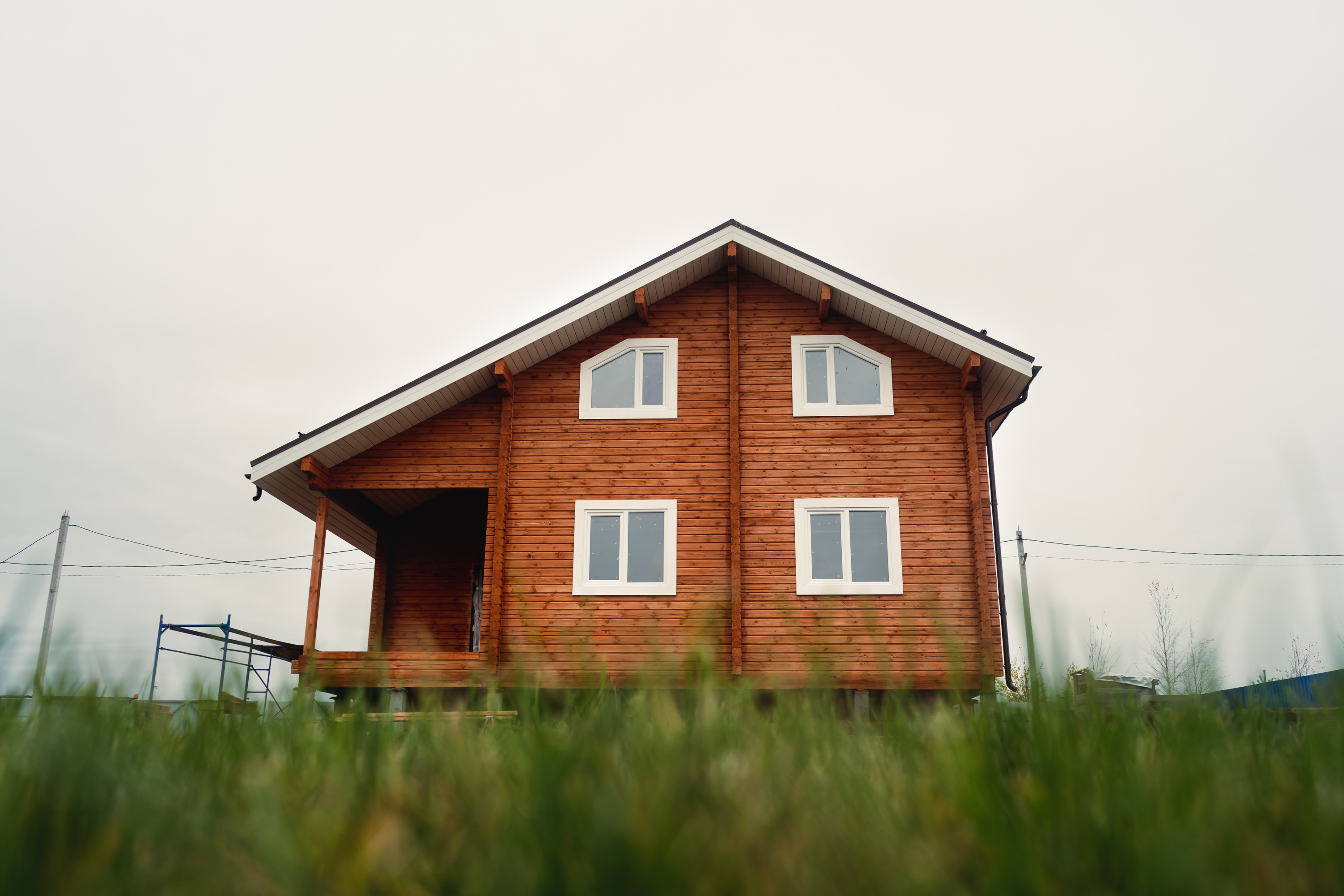 Возведение стен из бруса