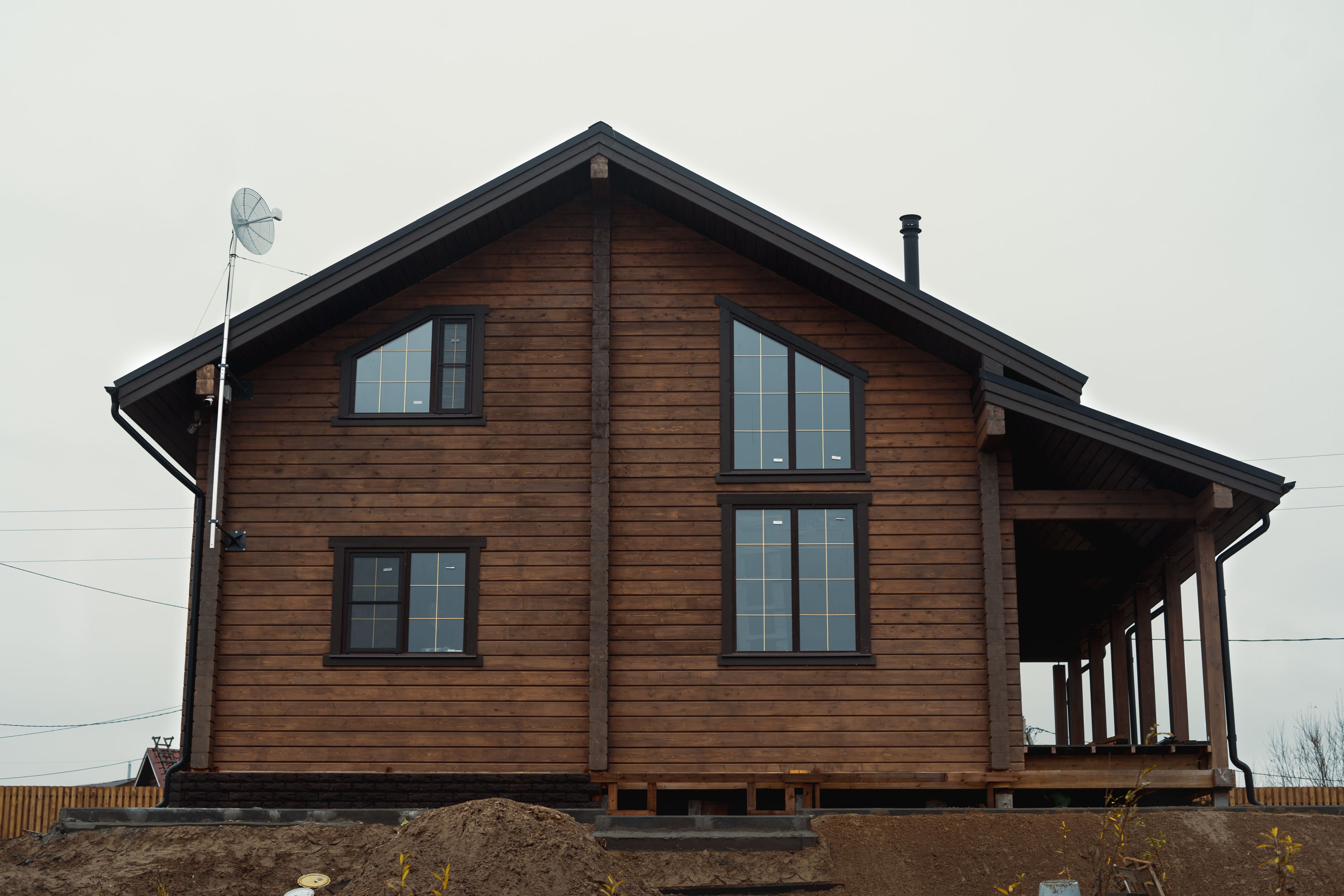 Возведение стен из бруса