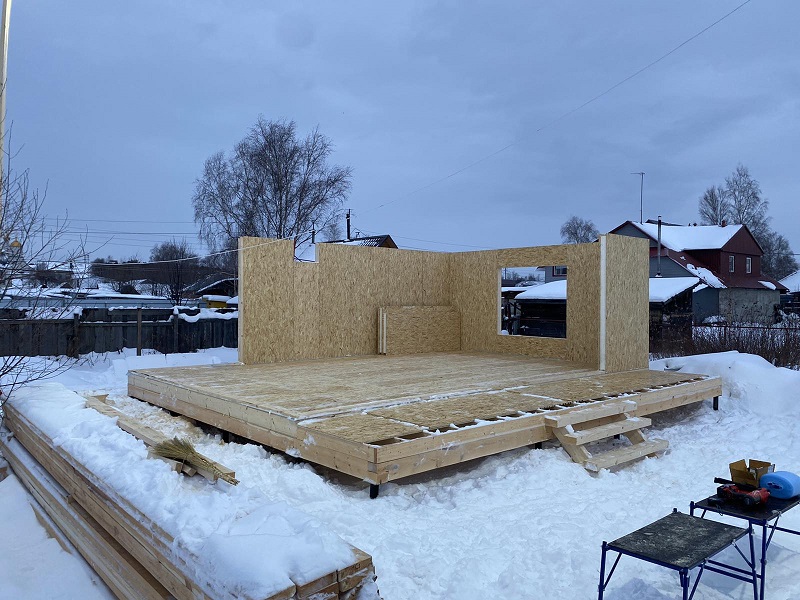 Строительство и монтаж стен 