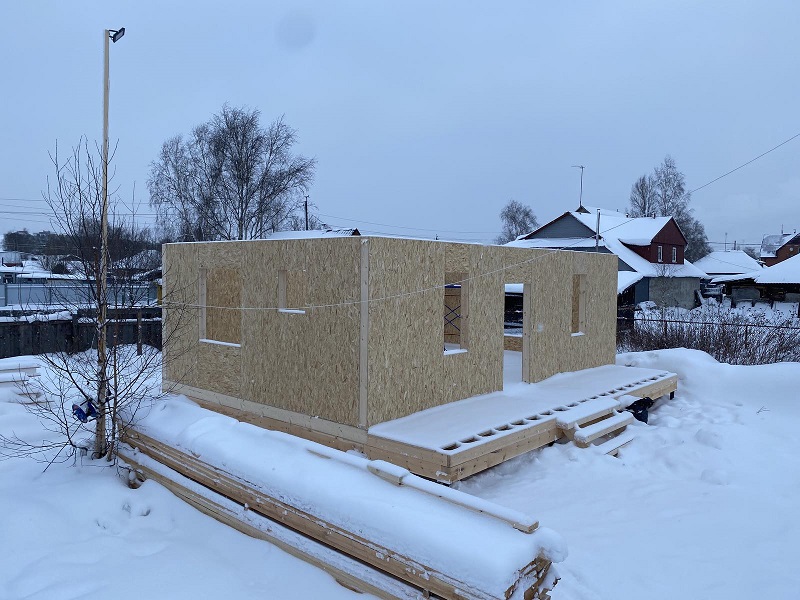 Строительство и монтаж стен 