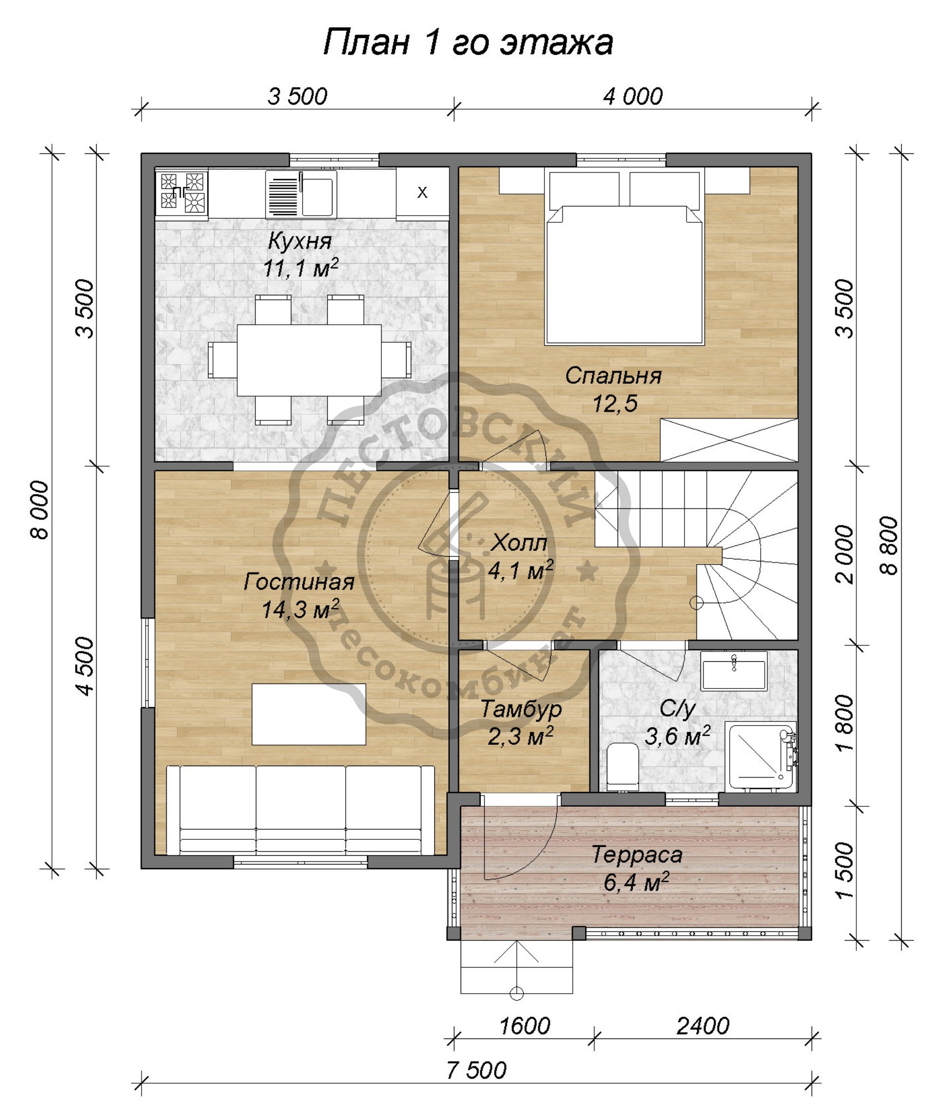 Планировка проекта КД-7