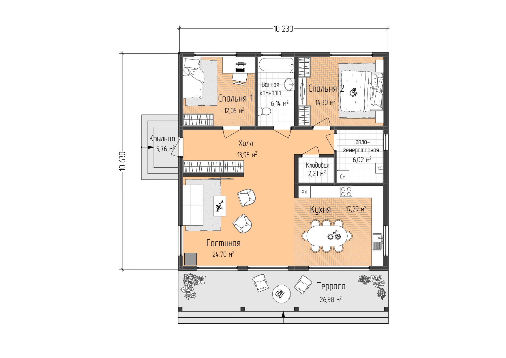 Планировка проекта Пикассо-4, изображение-2 Планировка проекта Пикассо-4, изображение-2