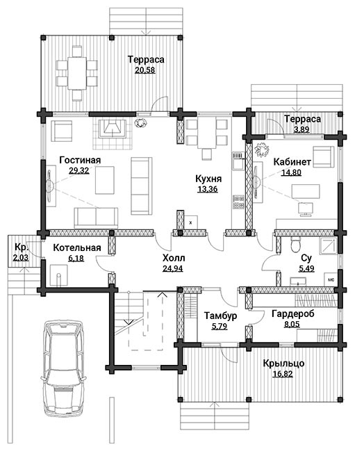Планировка проекта СКD - 280 Планировка проекта СКD - 280