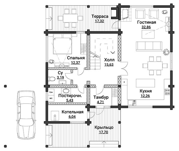 Планировка проекта СКD-254 Планировка проекта СКD-254