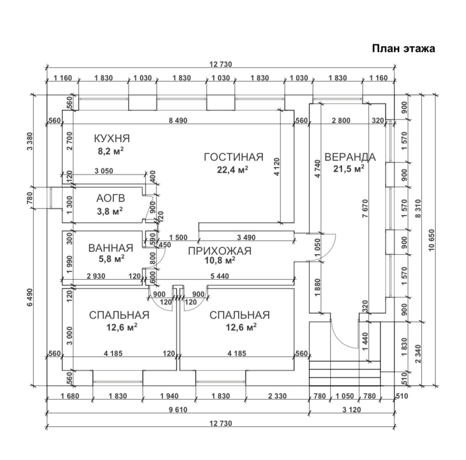 Планировка проекта К - 98