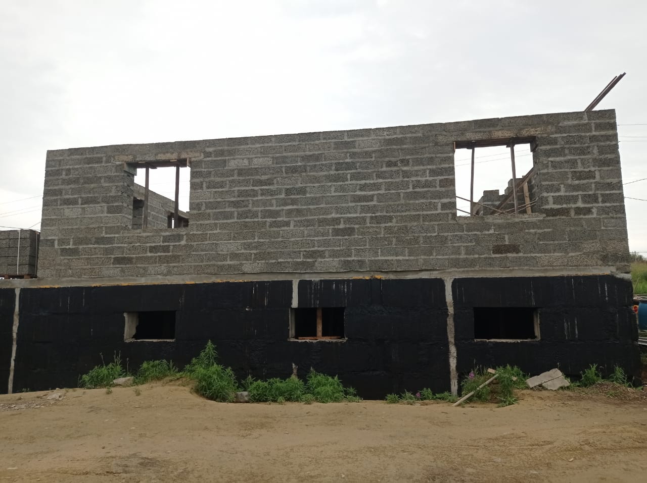 Стены из арболита